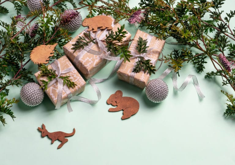 koala kangourou Noel sapin