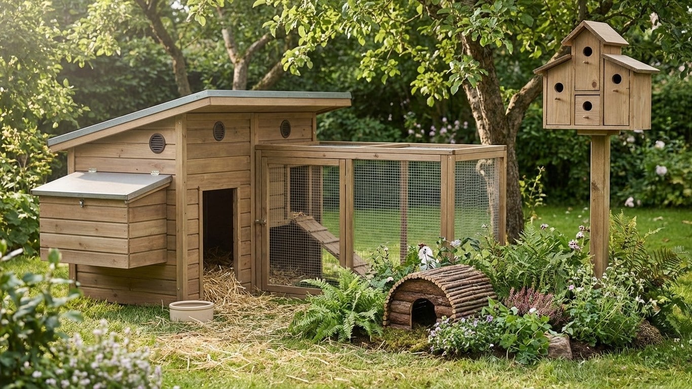 Abris pour animaux : construire et aménager des refuges adaptés