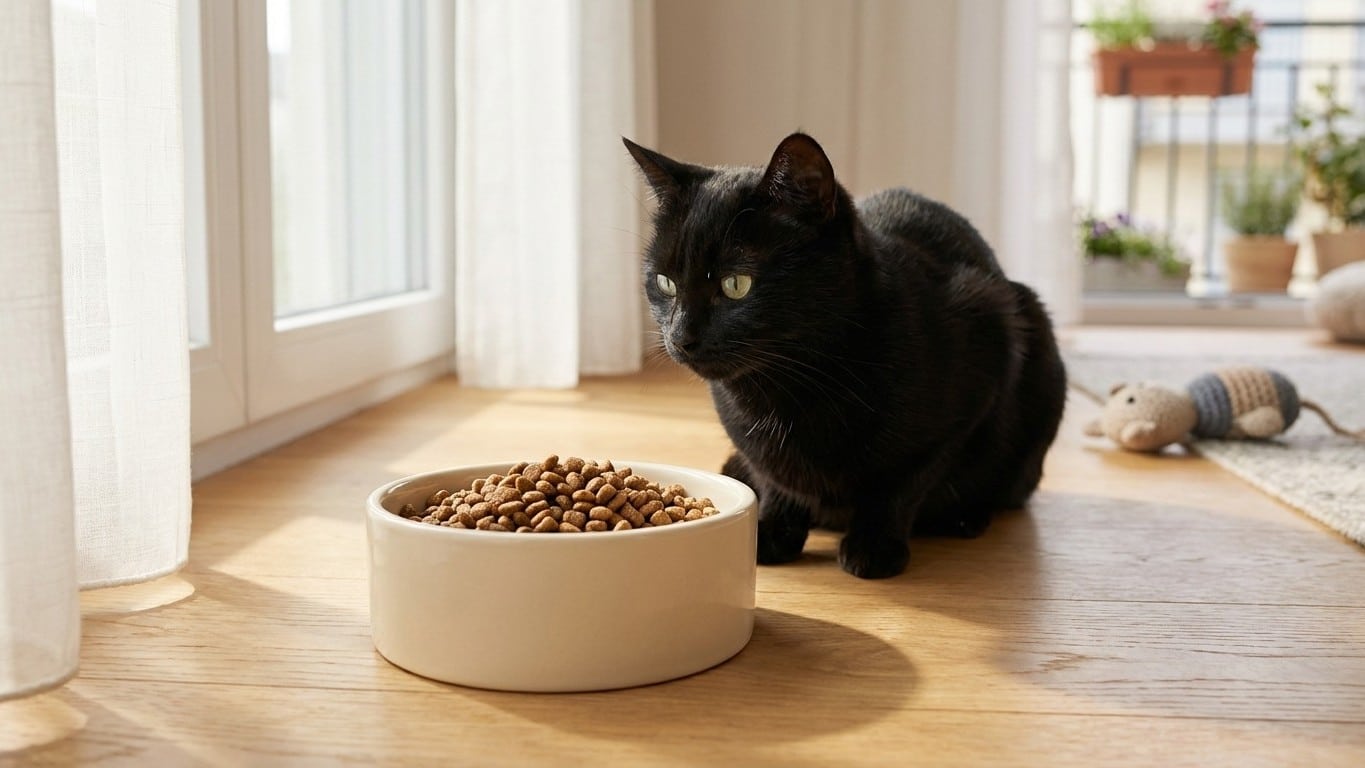 50 grammes de croquettes pour chat : est-ce la bonne quantité ?