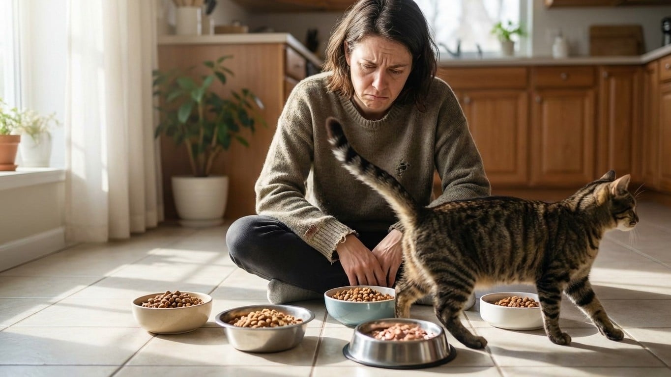 Chat difficile qui refuse de manger : astuces pour le faire accepter sa nourriture