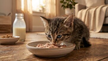 Alimentation du chaton : du sevrage à l'âge adulte