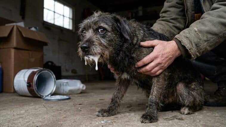 Chien empoisonné : que faire immédiatement