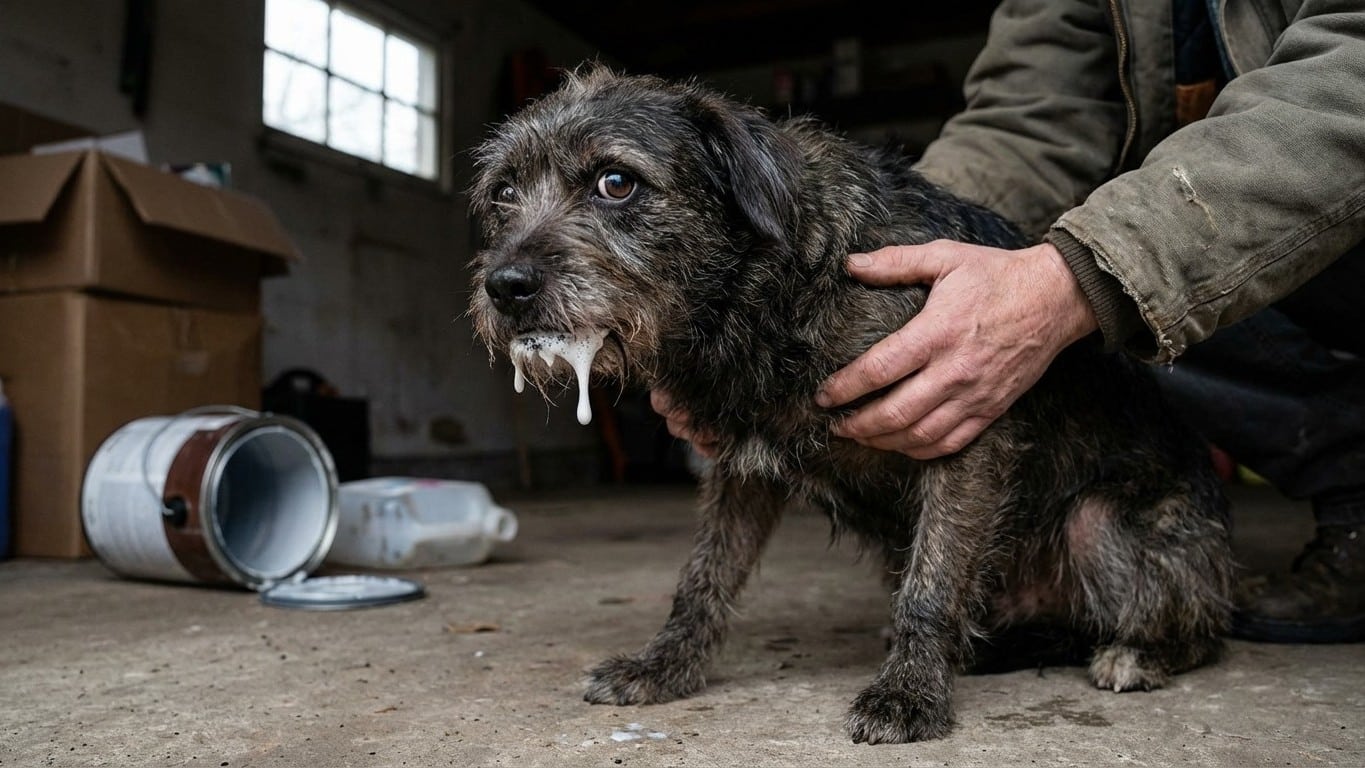 Chien empoisonné : que faire immédiatement