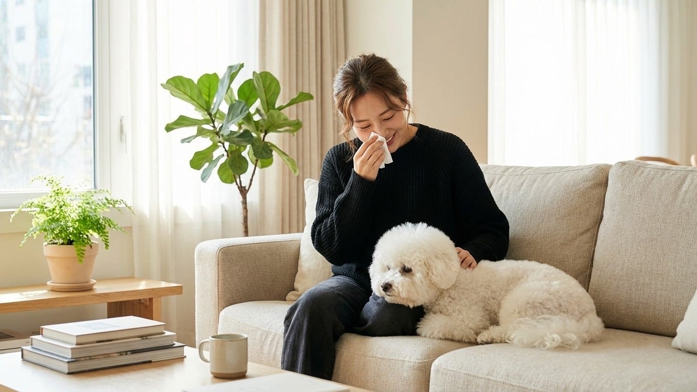 Races de chiens hypoallergéniques : vivre avec un chien malgré les allergies