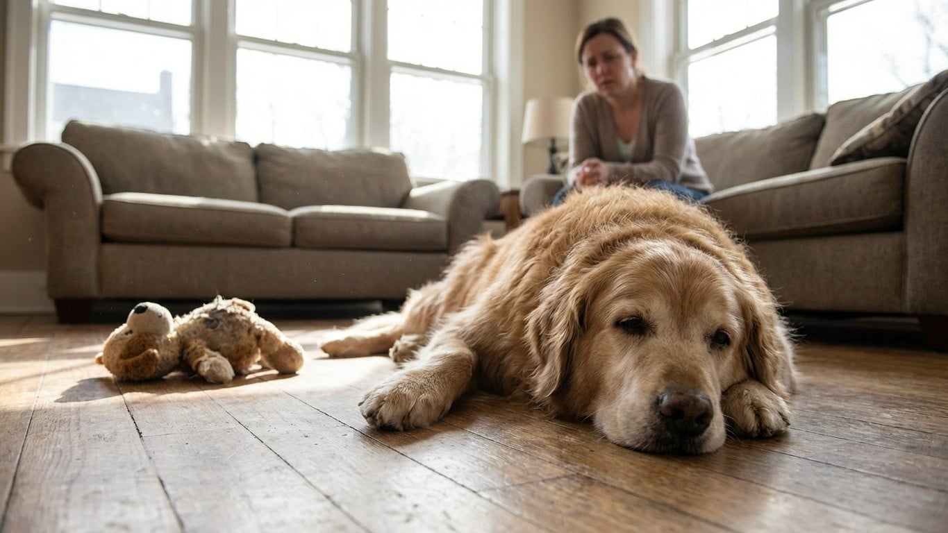 Chien léthargique : reconnaître les signes d'alerte