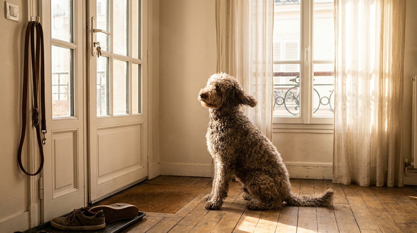 Votre chien devine votre retour grâce à son odorat et ses sens