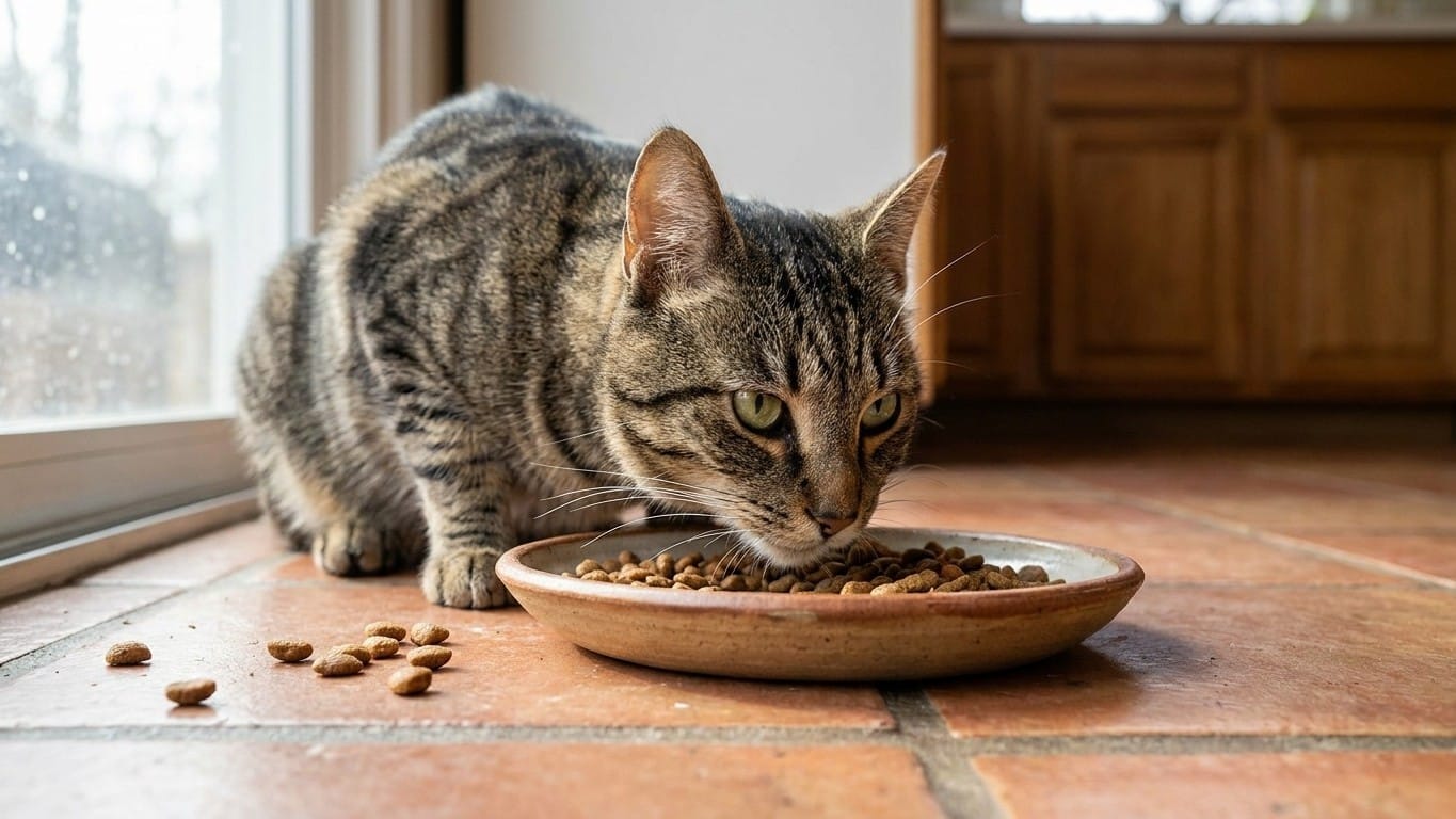 Gamelles trop étroites : quand les moustaches de votre chat souffrent