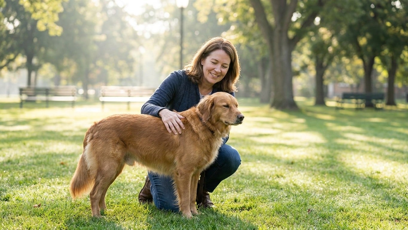 Ma voisine ne prend jamais son chien dans ses bras pour lui montrer son affection et ce n'est pas par froideur