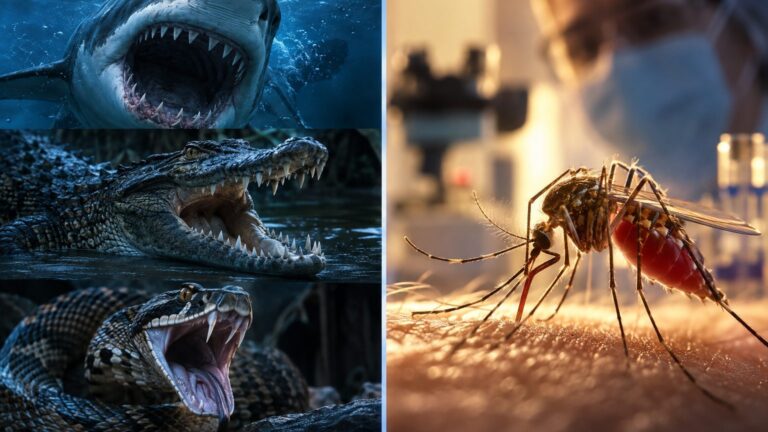 Animaux qui tuent le plus d'humains : dangerosité réelle, chiffres annuels et sources