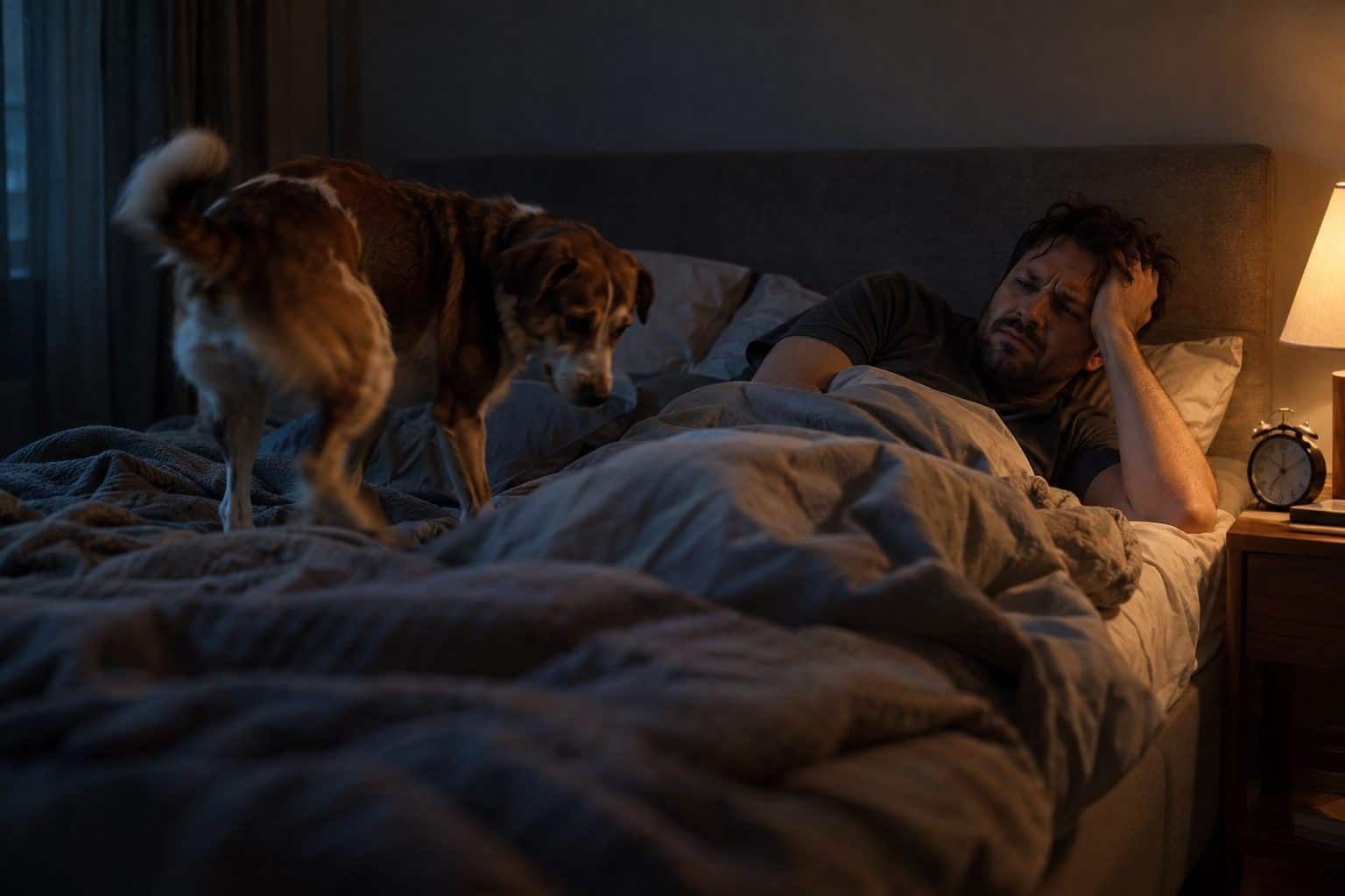Chiens qui perturbent votre sommeil : 5 causes fréquentes et astuces pour enfin passer des nuits complètes