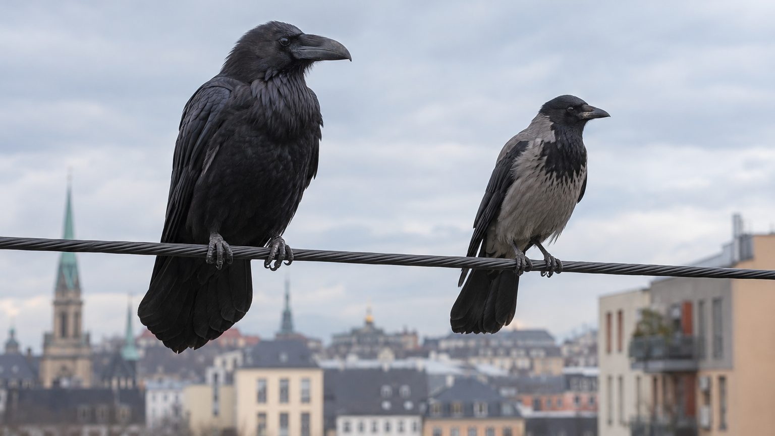 Corbeau ou corneille : comment faire la différence