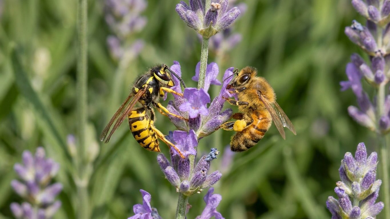 Guêpe ou abeille : comment faire la différence