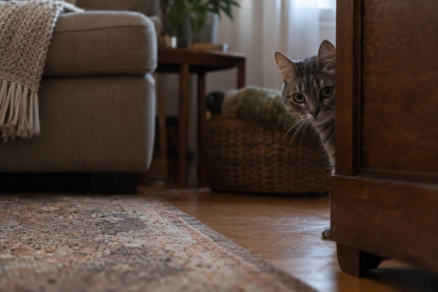 Isolement soudain chez le chat : signes d’anxiété ou de malaise à ne pas ignorer