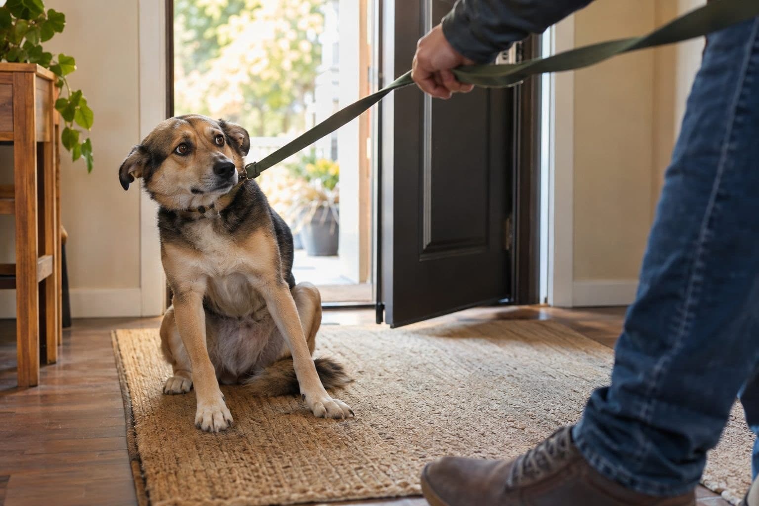Mon chien refuse soudain de sortir : 4 raisons possibles et astuces pour renouer avec les balades