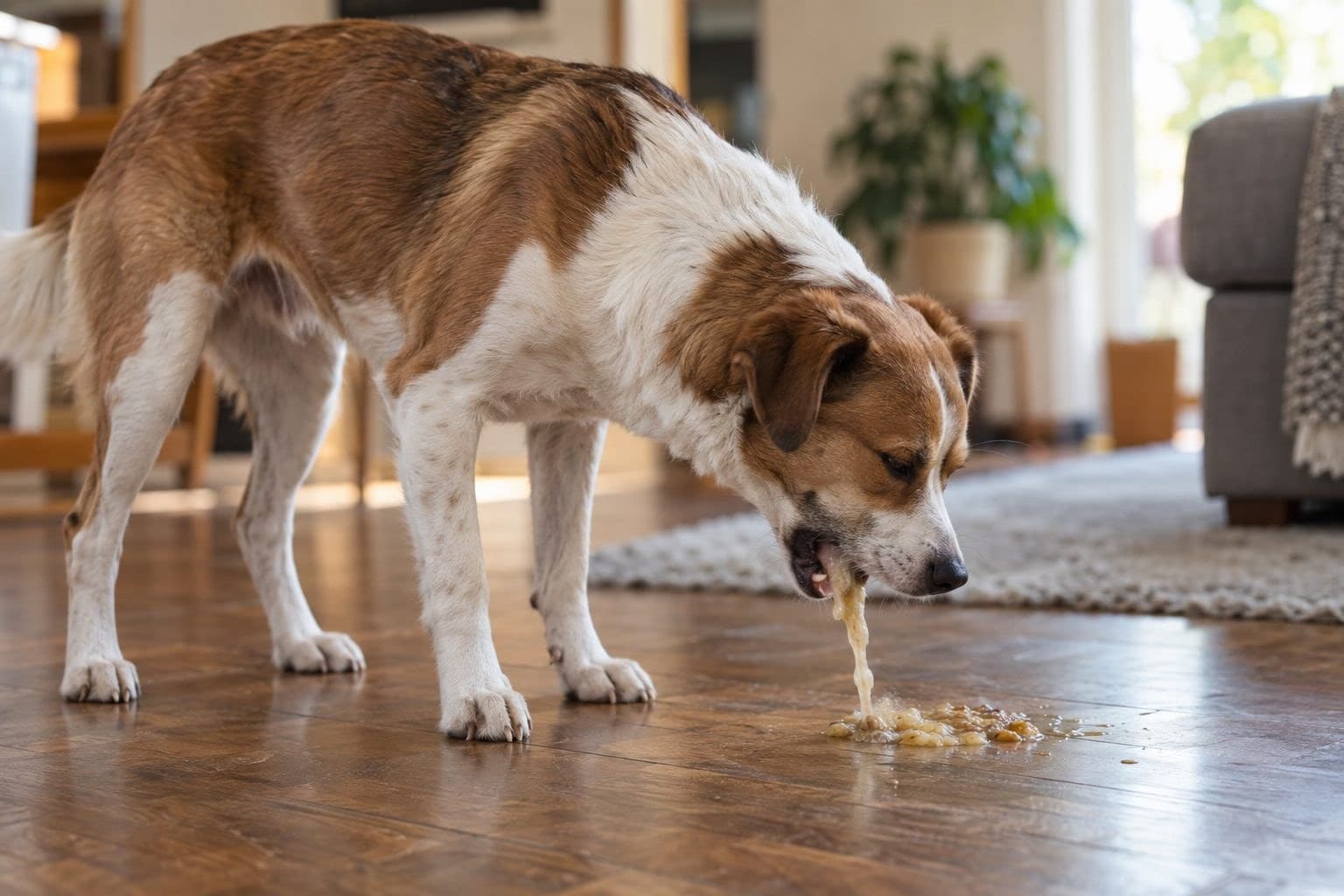 À partir de quand je devrais recommencer à nourrir un chien qui a vomi ?