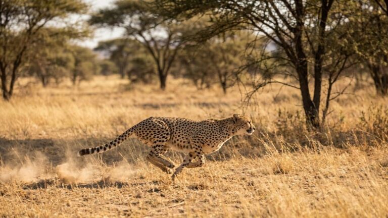 Records de vitesse chez les animaux terrestres : chiffres mesurés et méthode