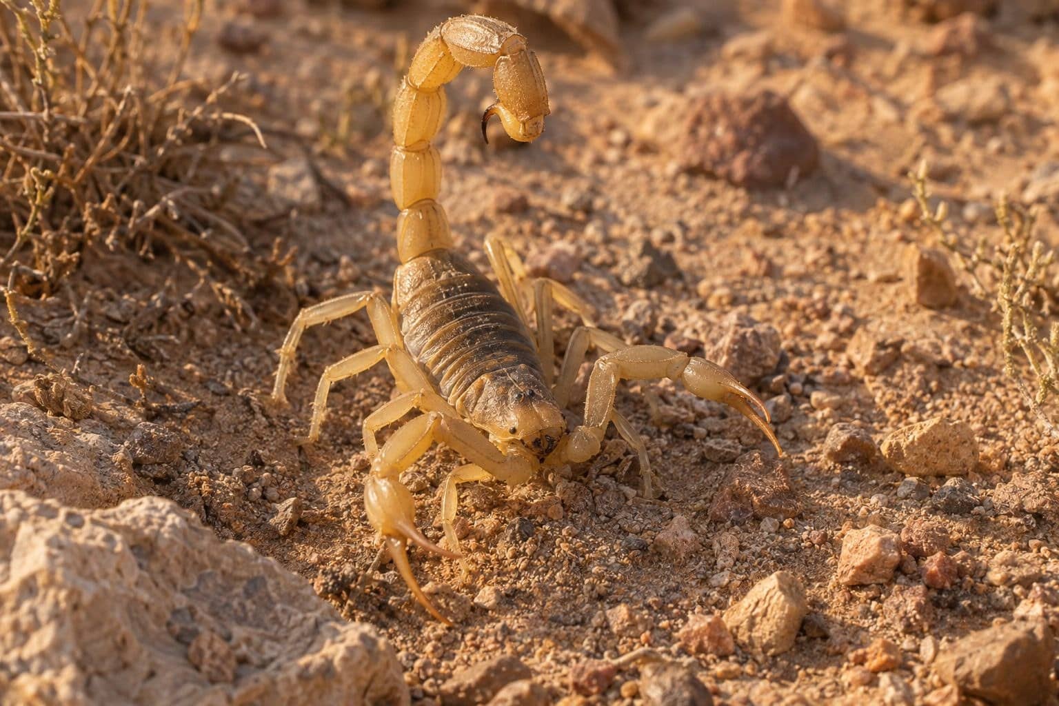 Scorpion africain