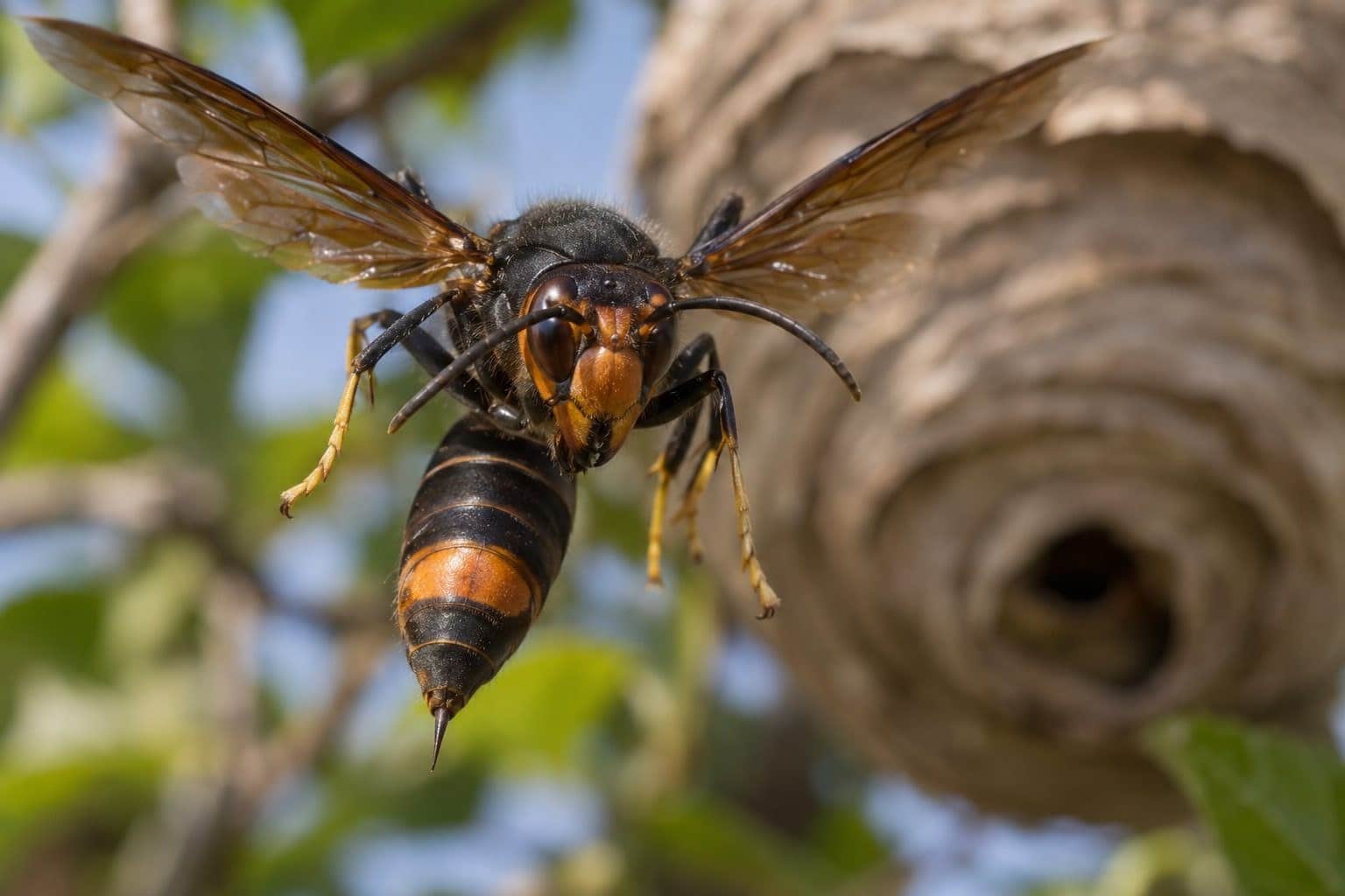 5 choses à faire en cas de piqûre de frelon