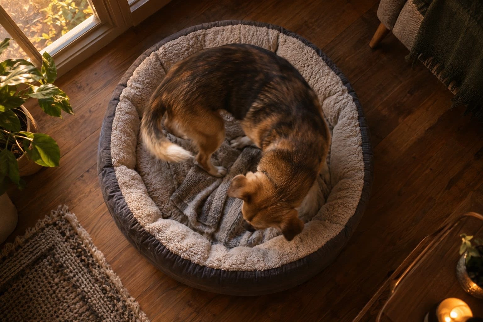 Tourner en rond avant de dormir : ce rituel étonnant des chiens expliqué par les experts