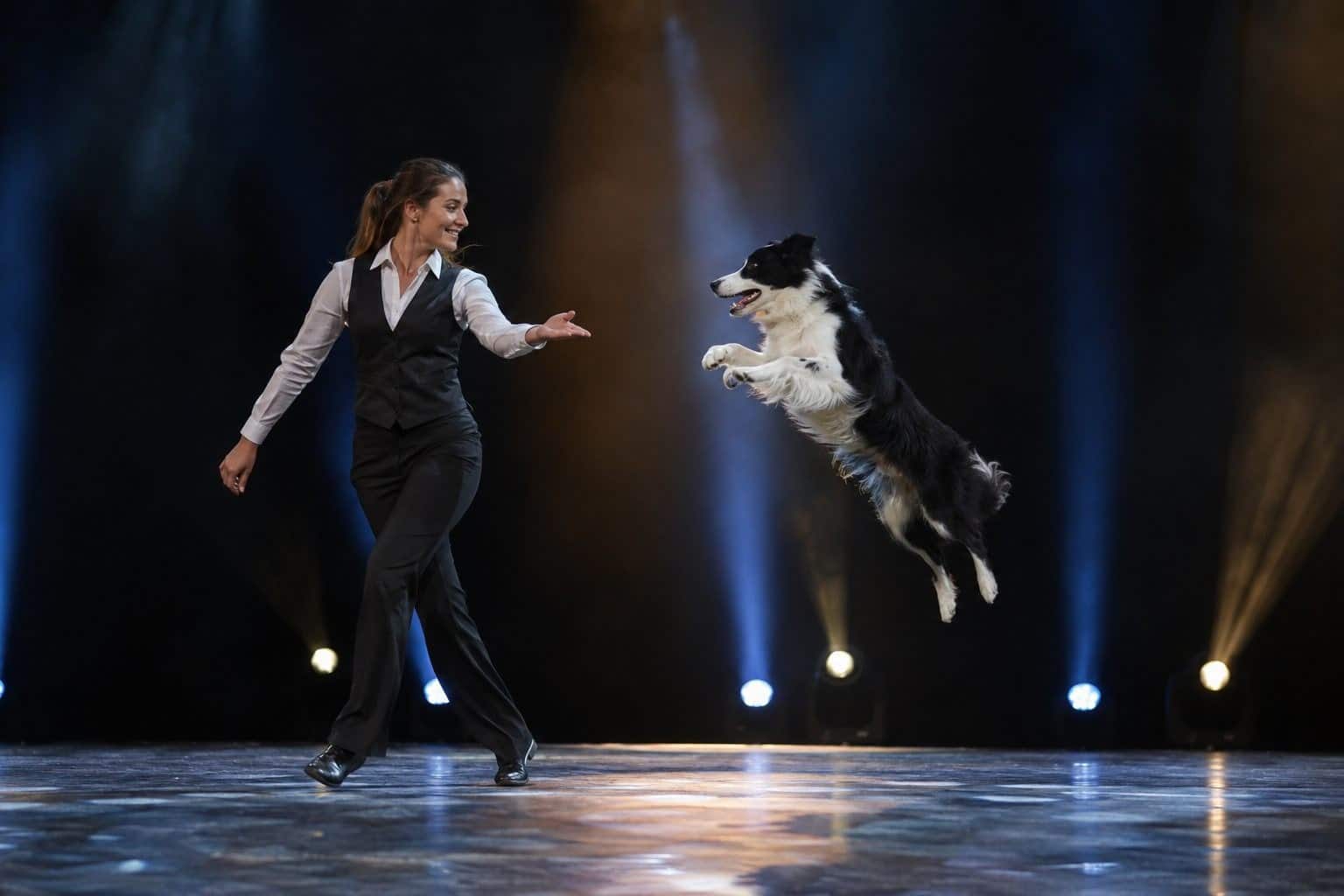VIDÉO : le numéro hallucinant de Marc Métral et de son incroyable chien Wendy !