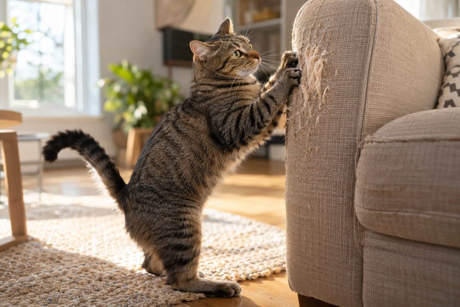 Votre chat se fait les griffes : ce qui pourrait vous surprendre