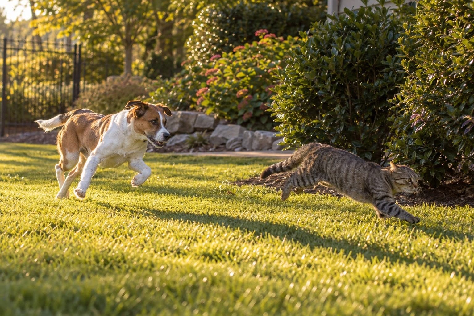 Votre chien n&rsquo;aime pas votre chat : voici les raisons !