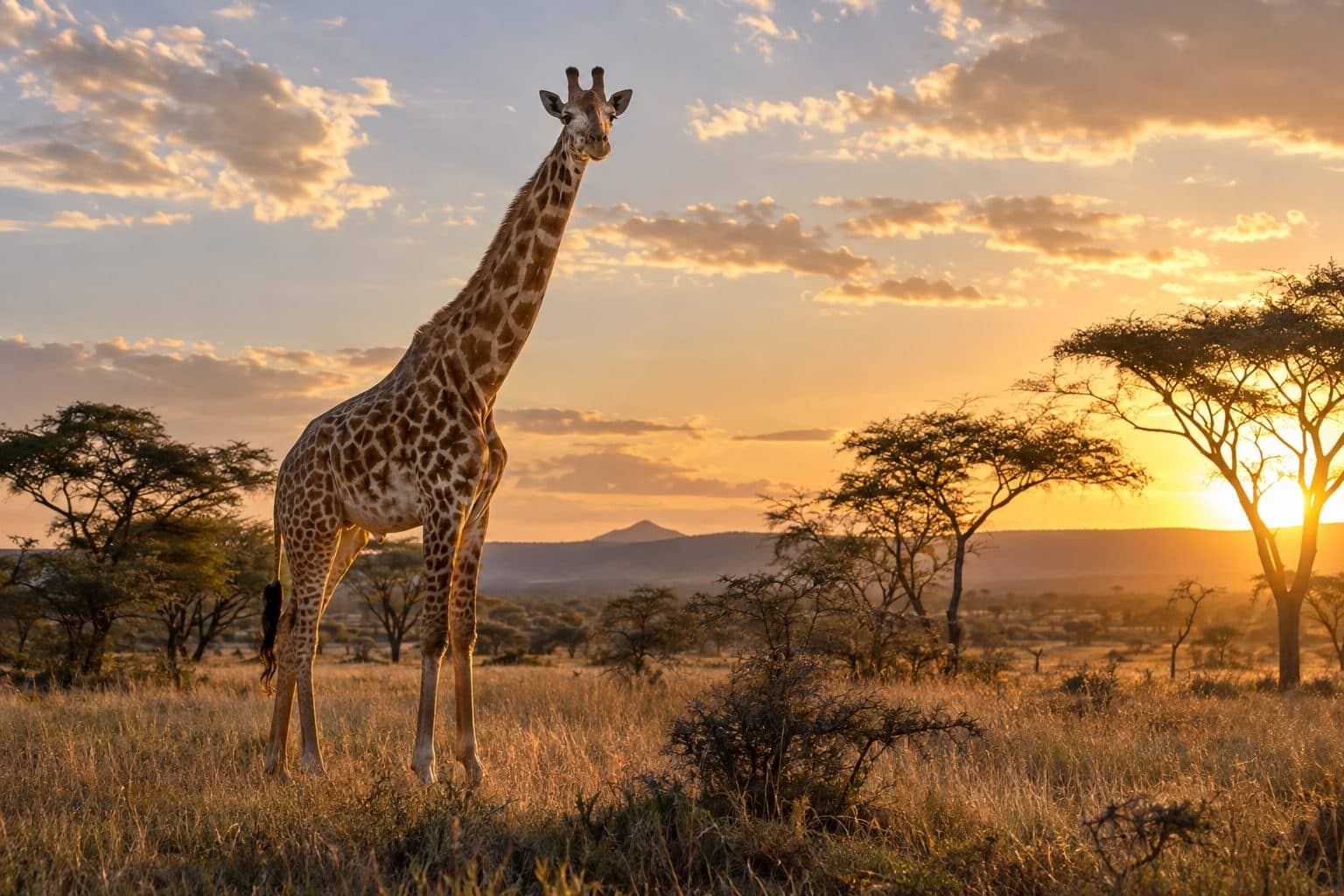 Vous vous êtes toujours demandé pourquoi les girafes ont un long cou ? Voici enfin la réponse