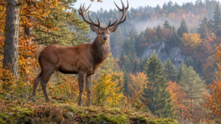 Cerf élaphe, hart et red deer : le même animal sous plusieurs noms ?