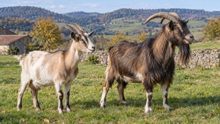 Chèvre ou bouc : comment faire la différence
