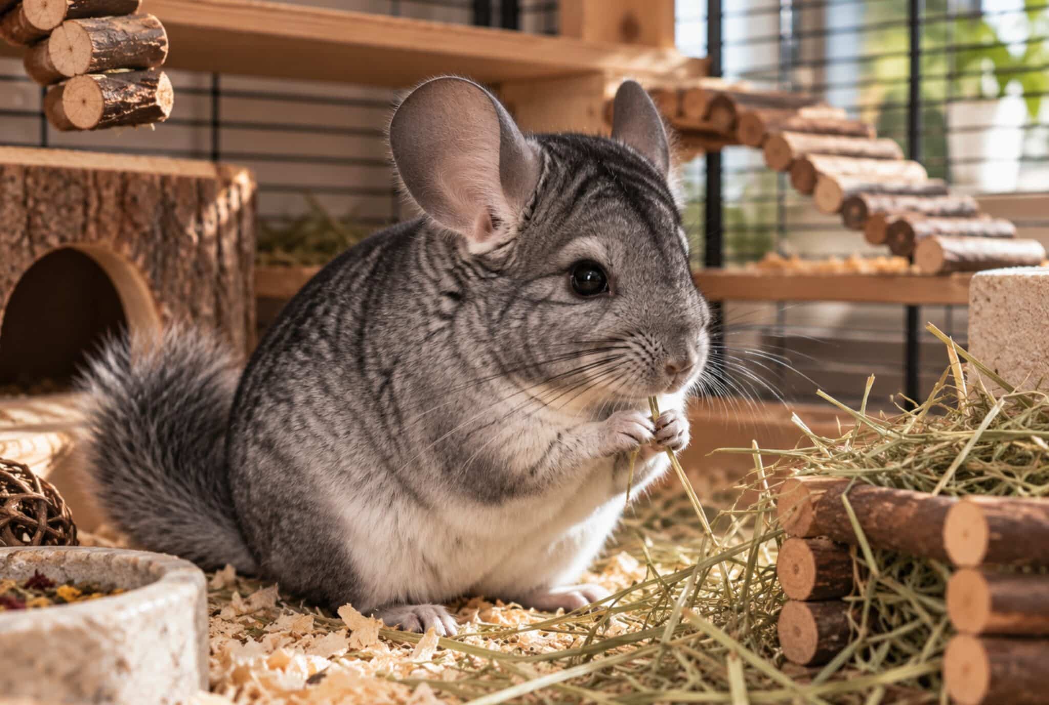 Pourquoi l'eau est l'ennemie absolue du pelage de votre chinchilla