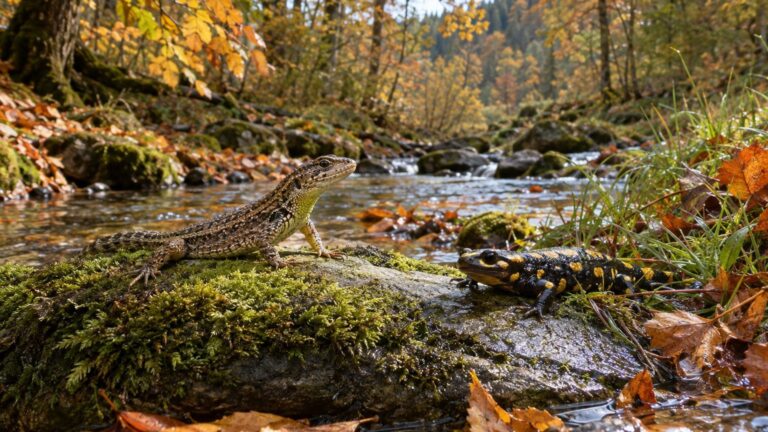 Lézard ou salamandre : comment faire la différence
