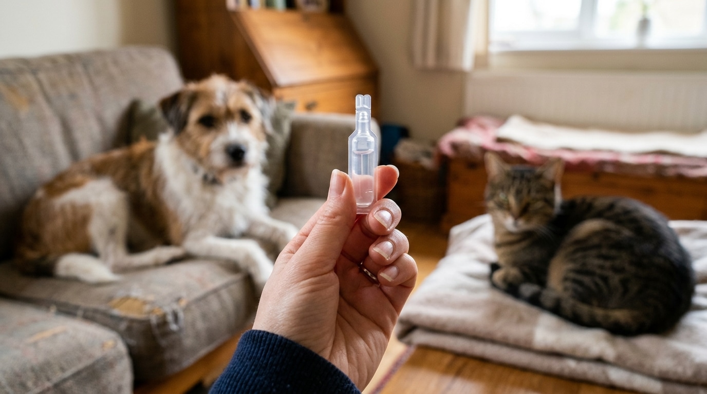 J’ai mis la pipette du chien sur mon chat sans penser à autre chose qu’aux puces : le soir où il s’est mis à trembler, j’ai compris ce que la boîte ne disait pas assez fort